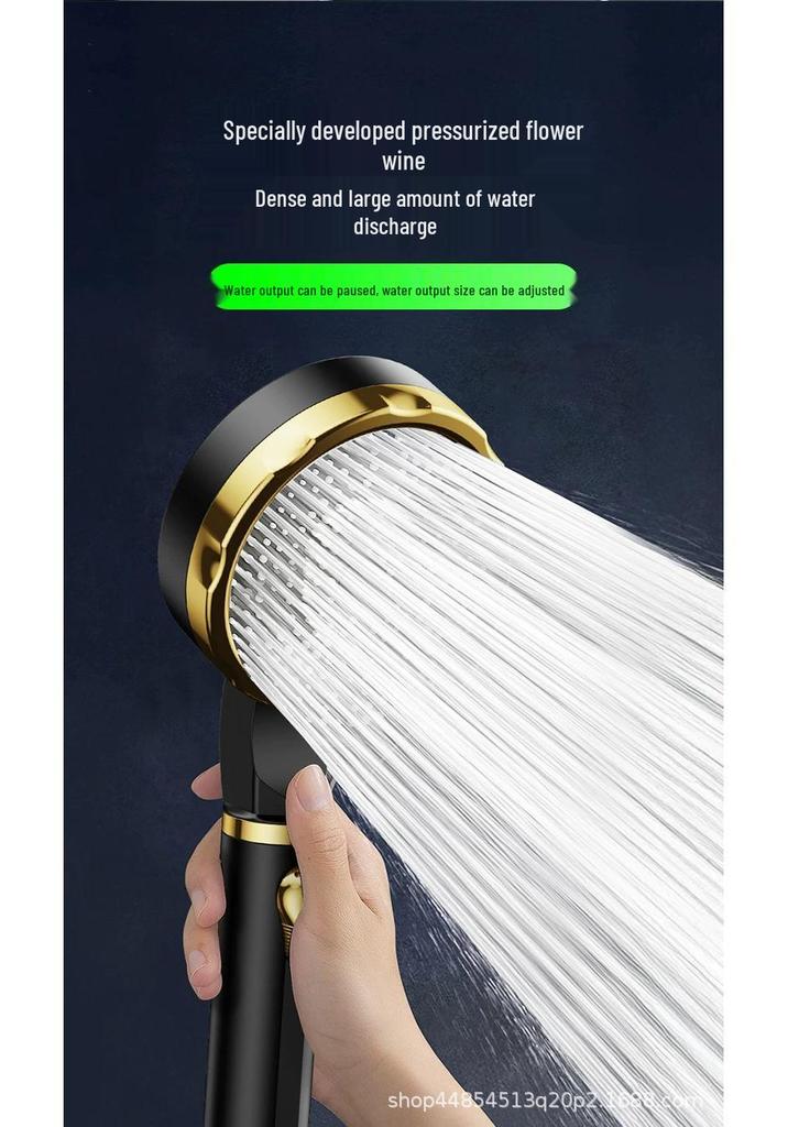 Portable Electric Shower Head Set for Outdoor and Home Use