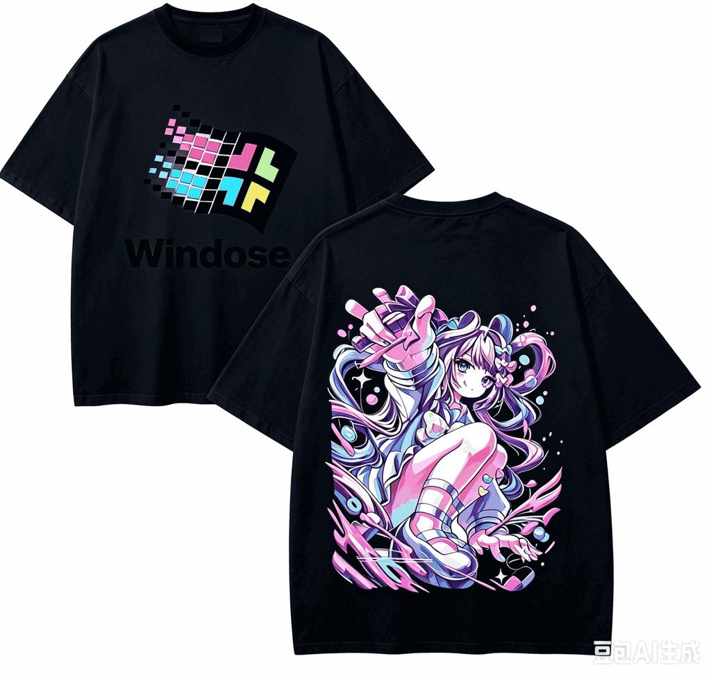 Needy Streamer Overload Anime Lover T-shirt Harajuku Cotton New Model High Street Retro Fashion Oversized Unisex High Quality