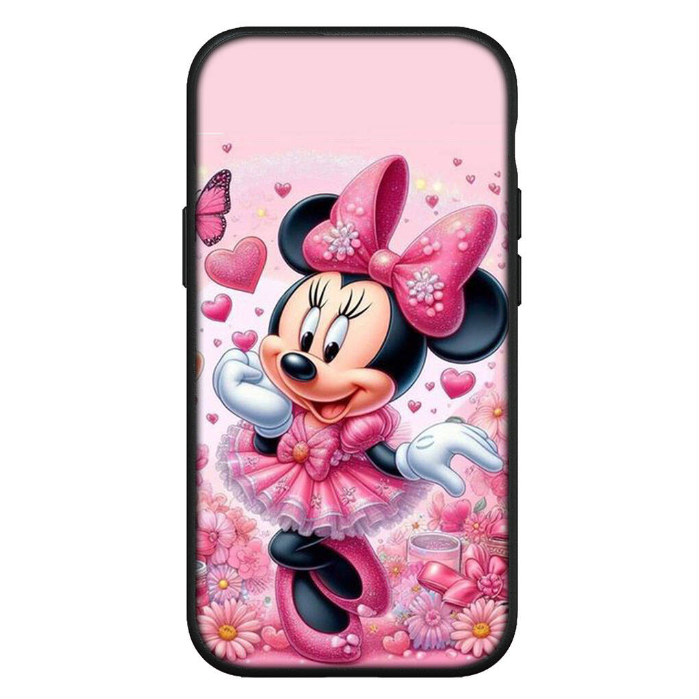 

Чехол для iPhone 17 16 15 Xiaomi Poco Redmi Note 14 13 12 11 Pro Max 9 16e Samsung Galaxy S25 S24 S23 OPPO Huawei Минни Микки Розовый Мышь Чехол для телефона for Redmi 9T олений