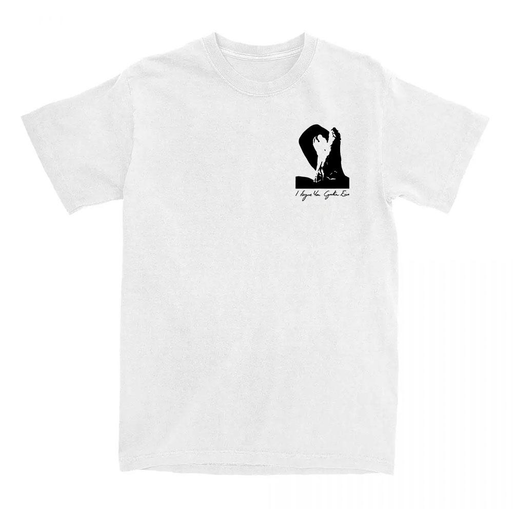 Y2K I Forgive You Pocket Art Black TShirt Cynthia Erivo Singer Printing Tshirts Short Sleeve Cotton Summer T Shirt For Women Pr