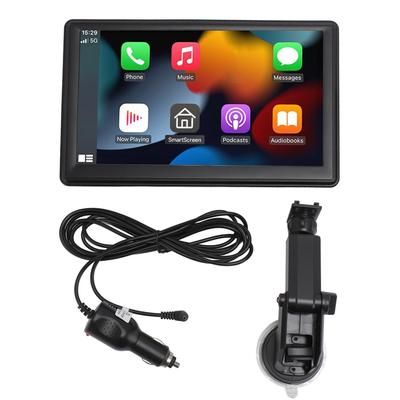 Estéreo de Coche Portátil 7 Pulgadas HD Soporte Mirror Link Bluetooth WiFi Navegación Control por Voz Salpicadero