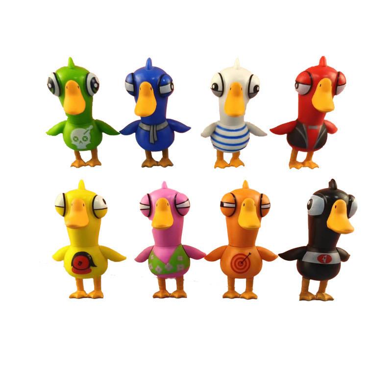 Cute And Colorful Pvc Goose And Duck Action Figure Perfect For Anime Collectors And Gift Ideas