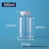 In Stock 30ml Transparent Wide-Mouth PET Plastic Bottle for Liquids or Solids