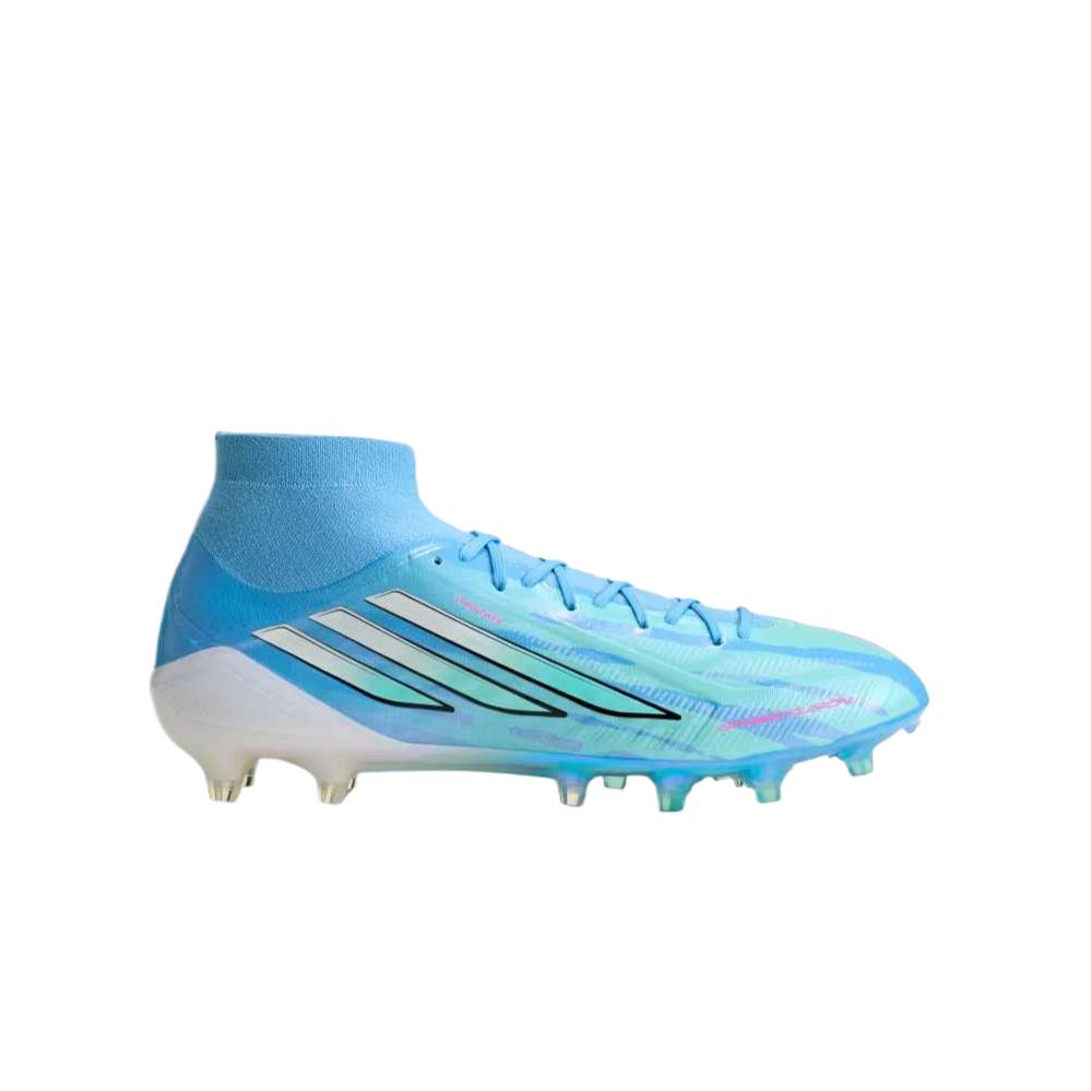 Women's Sneakers Trinity Rodman x adidas Wmns F50 Sparkfusion Elite Mid FG AG 'Semi Blue Burst Lucid Pink'
