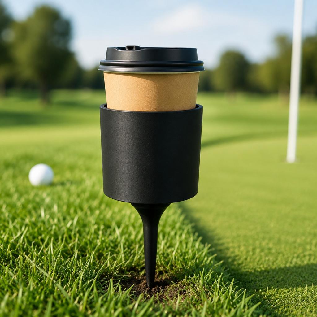 Portable Golf Cup Holder for Carts - Beverage and Coffee Cup Holder