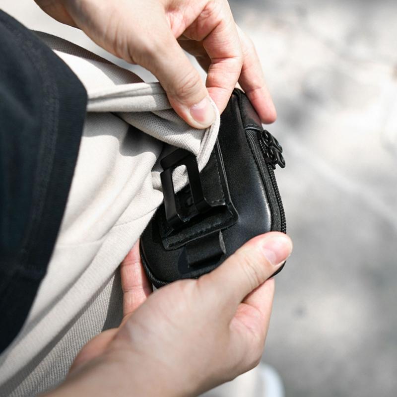 Portable Carrying Case For Touch 5/6/7 and 5 Series, 2 Zippers, Belt Clip With Carabiner