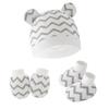 Newborn Newborn Baby Hat Anti Scratch Gloves Protective Foot Cover Three Piece Set Baby Hat Baby Hat
