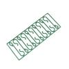 10-Pack Small S-Shaped Plastic Hooks for Christmas Tree Decorations and Venue Arrangements