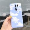 For Xiaomi Redmi 9 Case Cover For Redmi 9T Redmi9 Prime Phone Case Cute Astronaut Painted Soft Back Funda For Redmi 9C NFC Coque