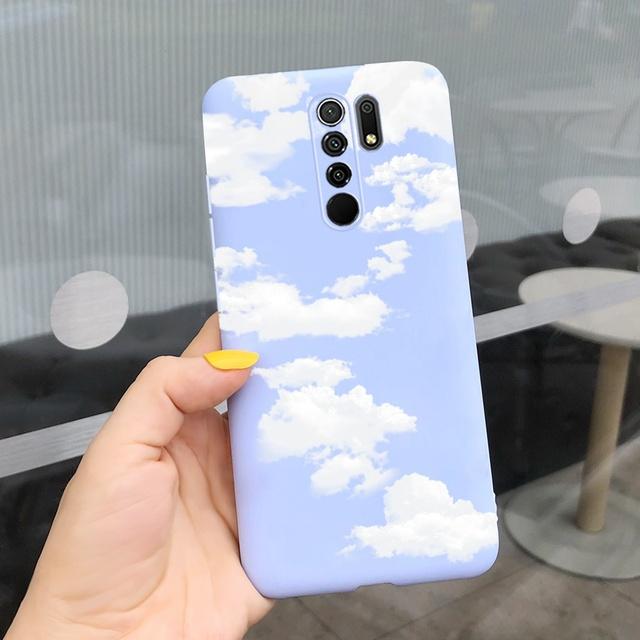For Xiaomi Redmi 9 Case Cover For Redmi 9T Redmi9 Prime Phone Case Cute Astronaut Painted Soft Back Funda For Redmi 9C NFC Coque