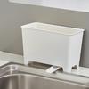 Drainable Trash Can Household Sink Rice Residue Filter Shelf Basket Washing Vegetable Storage Bucket Kitchen Accessories