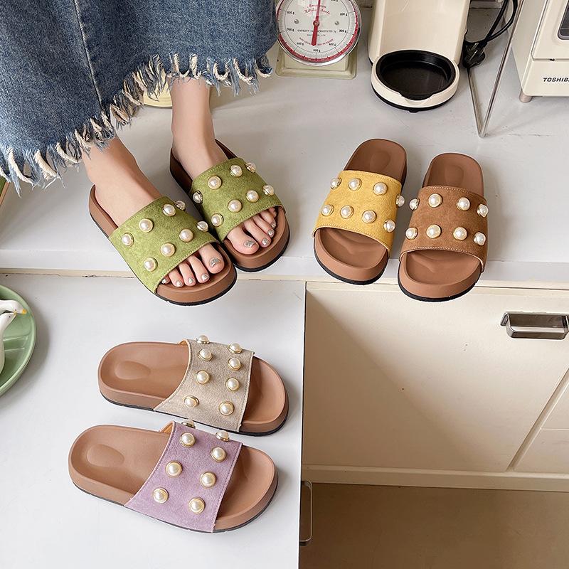 Spot Stepping On Shit Slippers Men and Women New Home Indoor Thick Bottom Bath Non-slip Anti-emperor Cool Explosive Slippers Casual