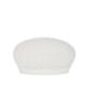 Bajal Va Square Studded Angora Beret Cream