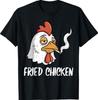 Fried Chicken Funny Pun Adult Joke Humor T-Shirt