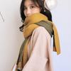 Cashmere Knit Scarf, Winter Muffler, Women's Scarf