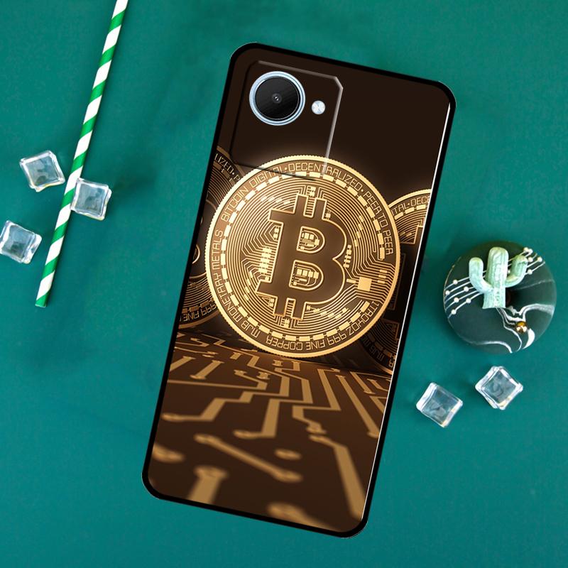 

Bitcoin For Realme GT7 Pro 15 14 10 11 12 13 Pro Plus C67 C65 C63 C61 C55 C53 C51 C35 C75 C71 Case Realme C61