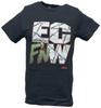 ECW EC FN W Razorwire Mens Black 100% Cotton T-shirt Mens Tees Top
