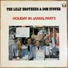 LP Record LILLY BROTHERS DON STOVER  Holiday In Japan Part 2 TWA102S TOWA 1974 Japan CountryFolk Used