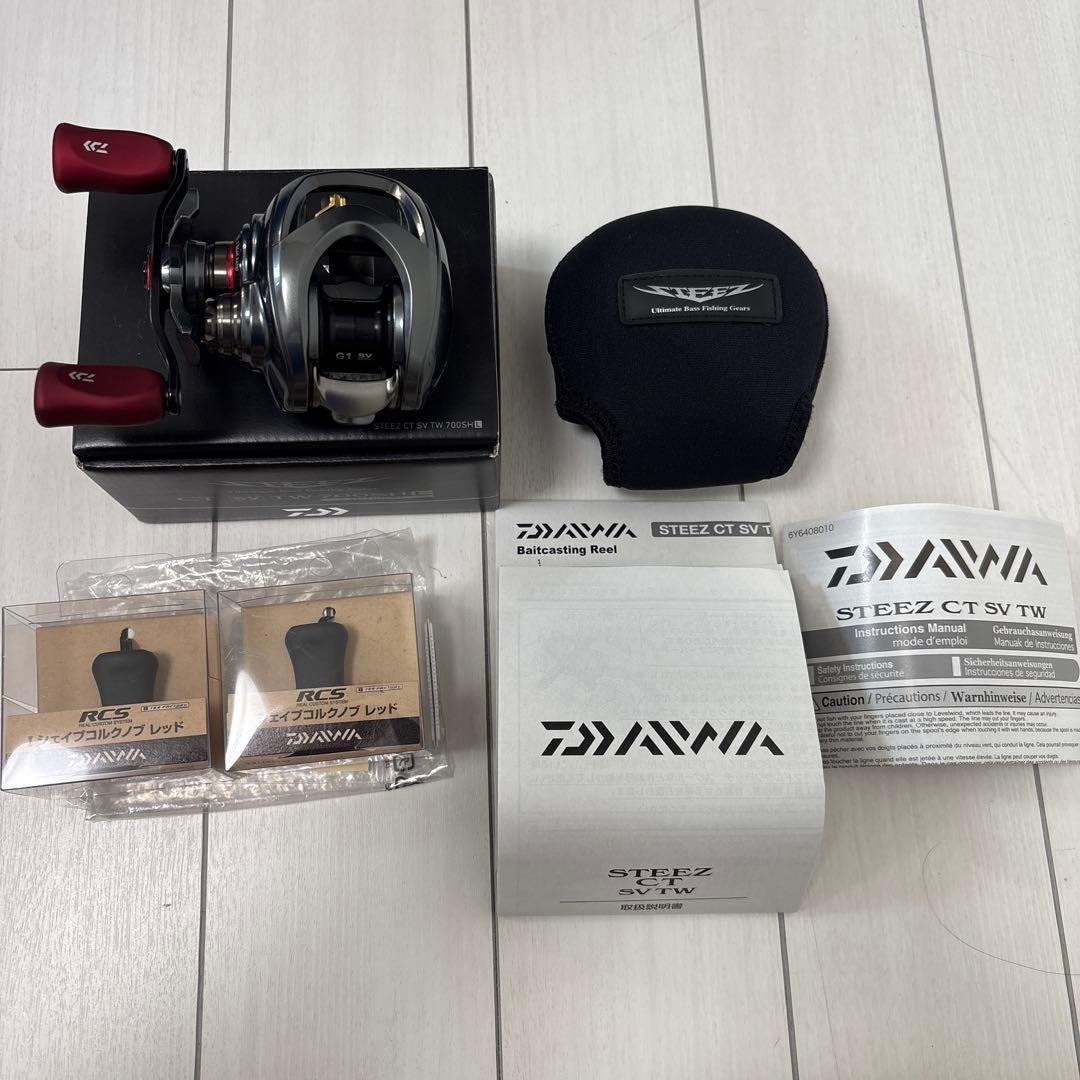 Used Daiwa Steez CT SV TW 700SHL STEEZ Good condition