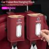 Car Protection Stickers Seat Tissue Box 2-in-1Hook Tissue Rack Storage Bag For Volvo S40 S80L C70 CX70 AWD V60 V40 XC90 S60 C30
