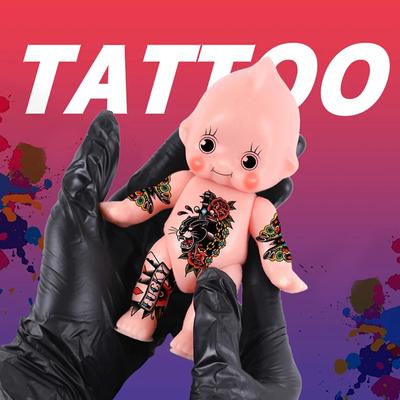 Doll Shape Tattoo Practice Model Silicone Reusable For Permanent Tattoo Removal Model Tattoo Accessories For Tattoo Accessories
