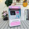 Kids ATM Toy Bank With Voice Recognition Electronic Coin Saving Box Plastic Piggy Childrens Money Education