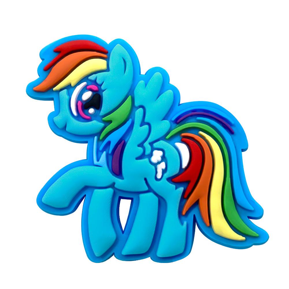 My Little Pony PVC Pen Holder Clip – Detachable Soft Rubber Accessory