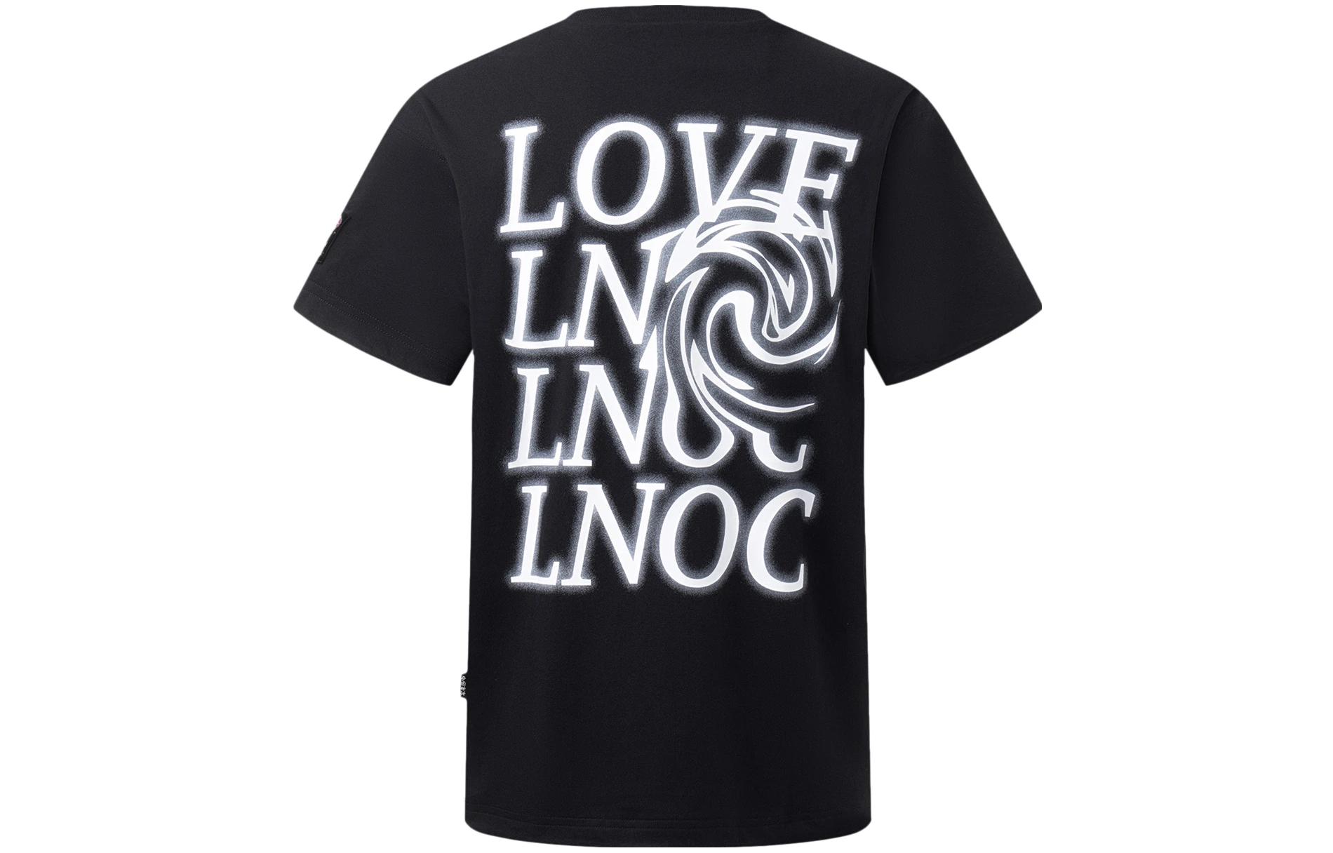 LiNing Short-Sleeved T-Shirts Unisex Black AHST167-1 L