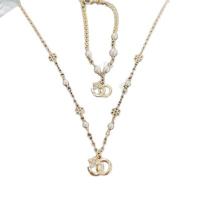 Pearl Clover Fragrant Home Necklace Versatile Premium Fragrant Grandma Collarbone Chain