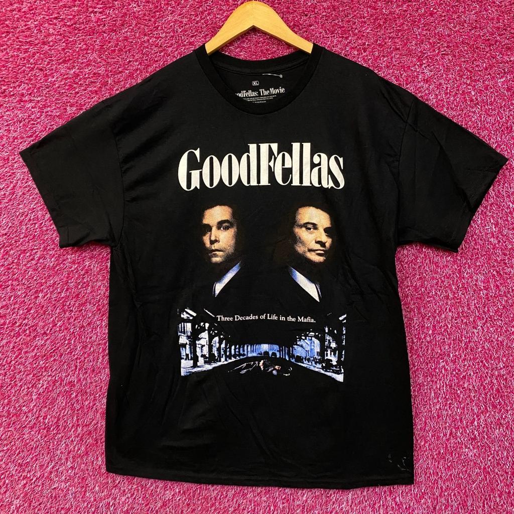 GoodFellas : The Movie Promo Poster 100% Cotton T-shirt Mens Tees Top
