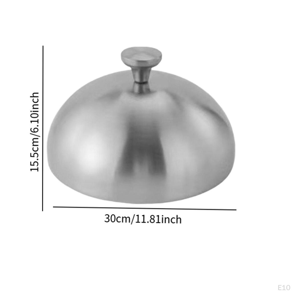 Griddle Cover for Basting And Melting Cheese In Kitchen Cooking