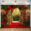 1Pcs Photo of Polyester Fiber Decoration Background Winter Backdrop Decorations For Photo Studio Photo Booth Christams Party