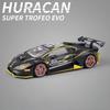 Lamborghini Huracan EVO Supercar Simulation Diecast & Toy Vehicles Sounds & Light Pull Back Car 1:32 Alloy Collection Model