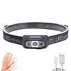 Mini Motion Sensor LED Headlamp USB Rechargeable Portable Headlight Waterproof Outdoor Flashlight Camping Hiking Fishing Lights