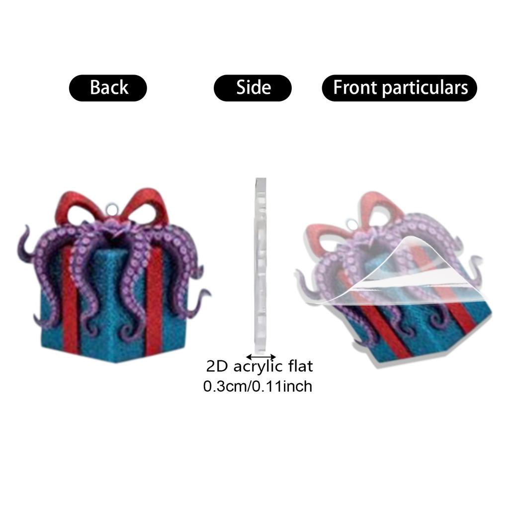 2D Flat Aircraft Box 24pc Series Advent Calendar Christmas Countdown