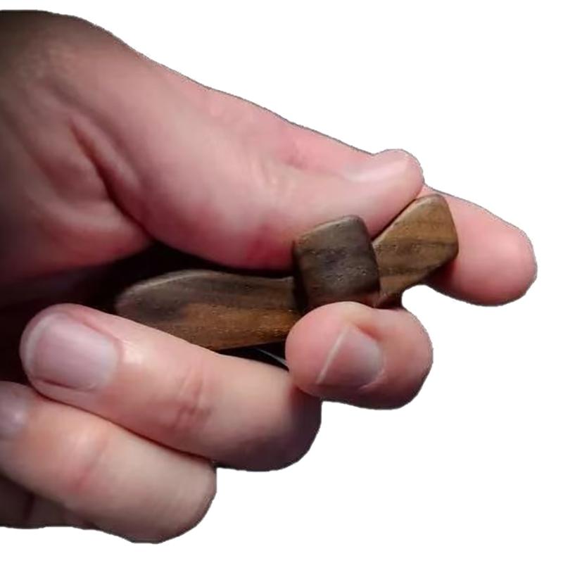 3Pcs Cross My Heart Encouragement Gift Handheld Wooden Cross With Epoxy Heart To Carry In Pocket Emotional Support