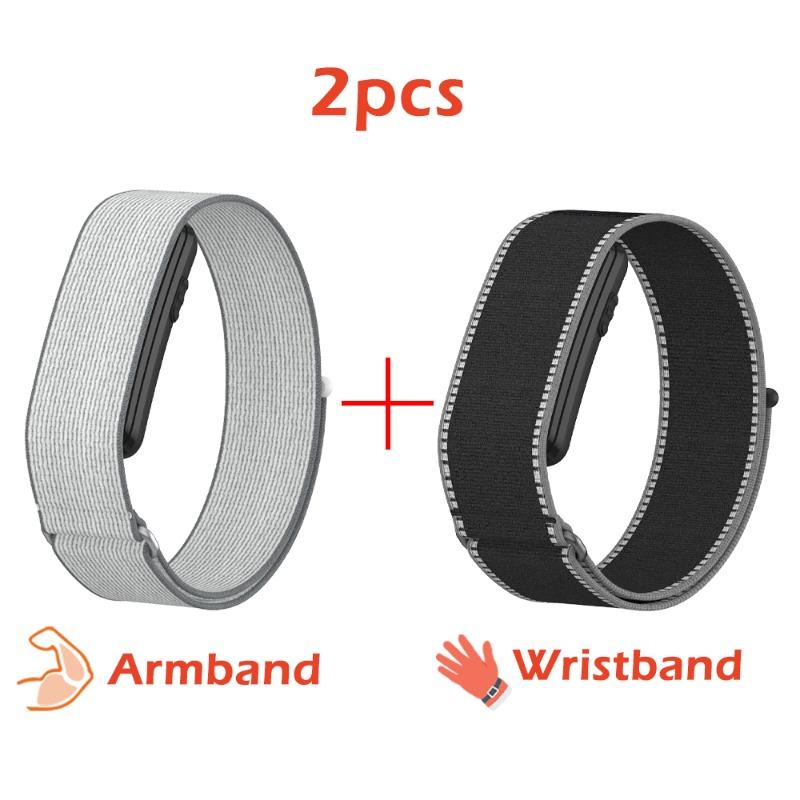 Premium Custom Nylon Loop Replacement Soft Strap For Garmin CIRQA Smart Band Adjustable Wrist Upper Arm Bicep Bracelet Accessory