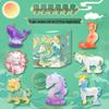 Shan Hai Nine-Tailed Fox Second Gen Blind Box Figurine - Trendy New Year Mascot Gift & Desktop Decoration