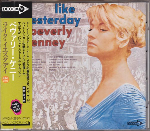 

CD BEVERLY KENNEY - Like Yesterday MVCM288 Decca 1993 Japan Jazz Used