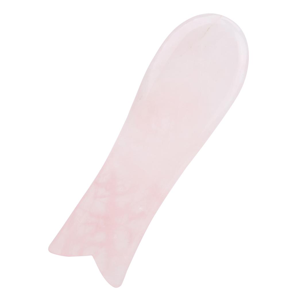 Planche à gratter Gua Sha en forme de queue de poisson, portable, pour massage du corps entier
