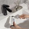 3Pcs Stainless Steel Toothbrush And Toothpaste Holder Tray Home Storage Organizer Bathroom Accessories Lazy Tube Squeezer