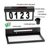 Solar House Number Light Providing Clear Observability Day and Night with Automatic Dimming Function for Power Efficiency P9YB