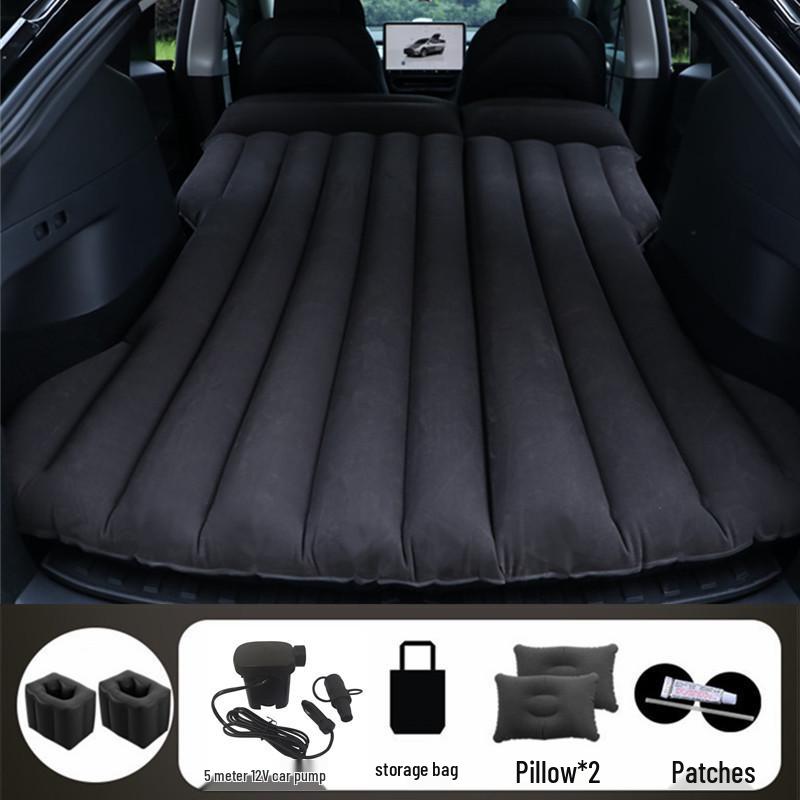 Tesla Model Y/3 Rear Seat Inflatable Mattress - Foldable Car Sleeping Pad