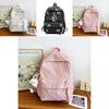 Minimalist Girls Backpack With Nylon Material For School And Daily Use