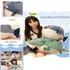 Round And Plump River Puffer Crocodile Plush Toy Sleep Pillow Stuffed Animal Doll