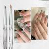 7/9mm Triangular Painting Nail Brush French Triangle Drawing Pen Nails Art Brush  Manicure Tools