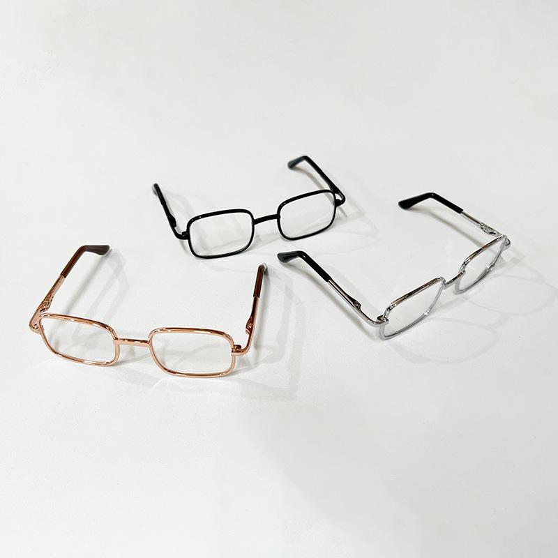 1/6 Blythe Doll Metal Glasses Accessories Photography Props 8.5Cm For 20Cm Cotton Doll Action Figure