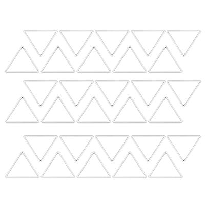 30pcs Stainless Steel Open Bezel Pendants Jewelry   Hollow Frame for Resin Jewelry Making