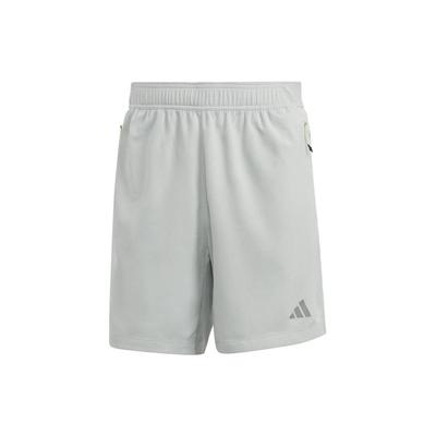 Hiit Training Shorts With Elastic Waist and Logo Men Shorts Gray IM1107