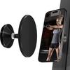 Magnetic Gym Phone Mount Aluminum Alloy Fitness Phone Holder for Treadmill Adjustable Universal